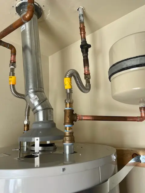 Water heater installation and plumbing repair in MLK